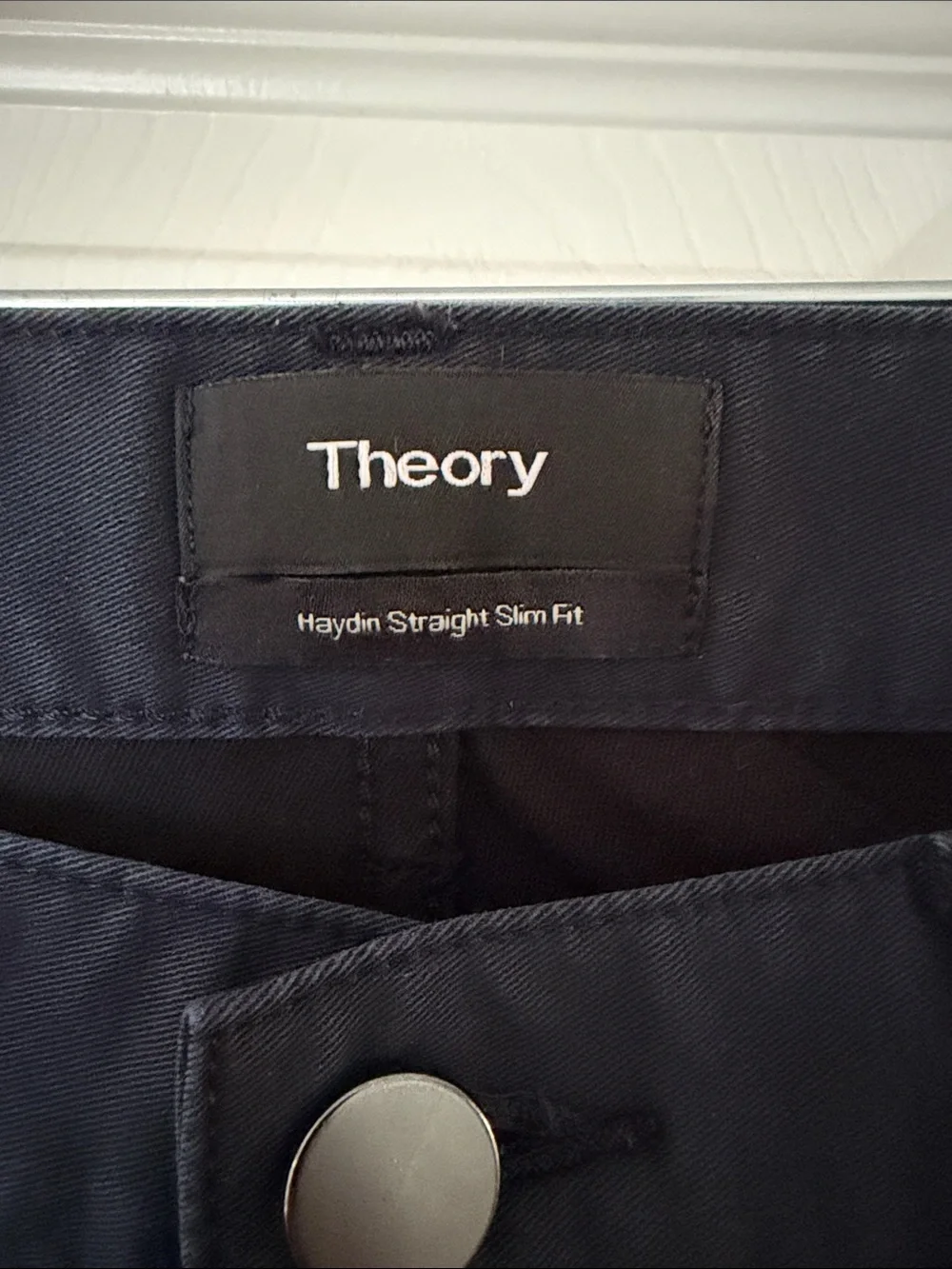 Theory Men Slim Jeans in Dark Navy “Haydin”